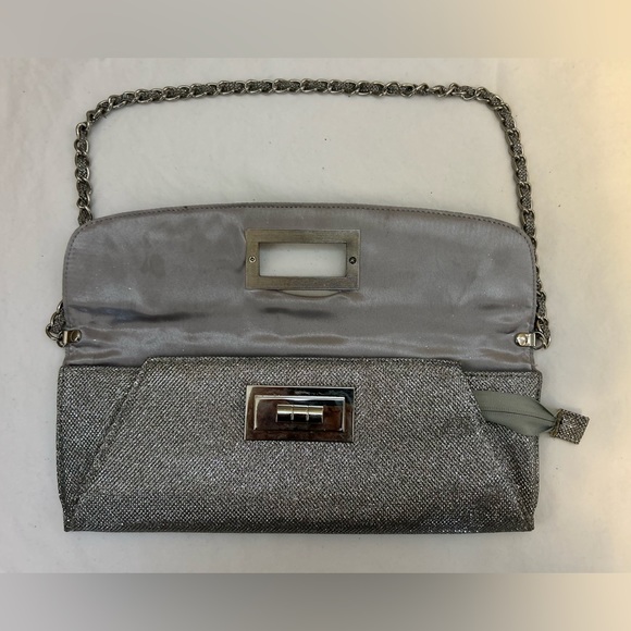 Silver Evening Bag - Picture 3 of 5
